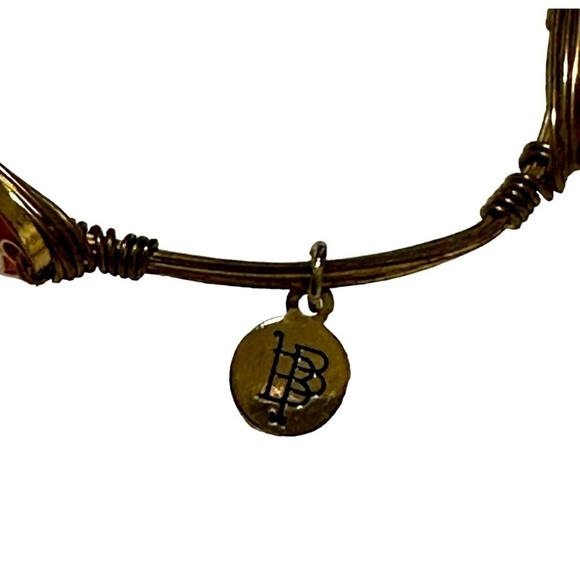 Bourbon & Boweties Football Bangle Size Large - Picture 3 of 5